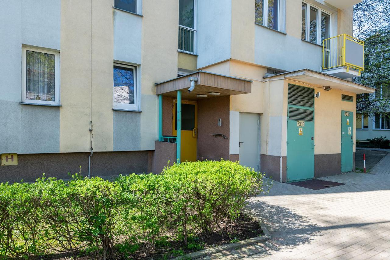 Maklakiewicza 17 - 700M Od Szpitala Mswia - 4Km Do Lotniska Chopina - Maly Balkon - Piekny Widok Na Centrum Warszawy Warschau Exterior foto